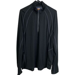 Icebreaker Mens GT 200 Merino Jacket Large Lightweight Outdoors Hiking 1/4 Zip